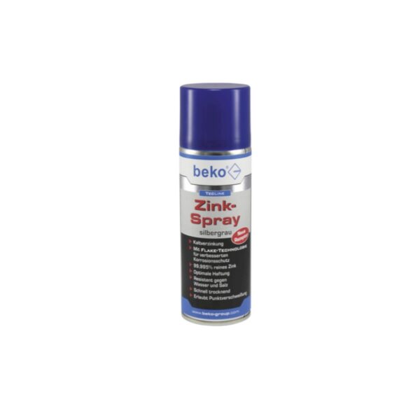 beko TecLine Zinkspray 400 ml silbergrau