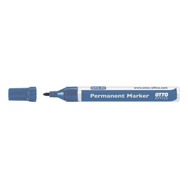 Permanent-Marker blau