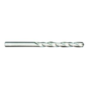 1,0 mm HSS-G ECO Line Kurze Spiralbohrer mit Zylinderschaft Silber