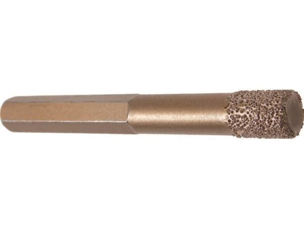 Diamantbohrer mit Selbstkühlung (Wachsfüllung) 6-kant Schaft - 6mm