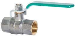 TAKE Trinkwasser-Kugelhahn 1" IG/IG, MS vc, m Hebelgriff, PN 42/35