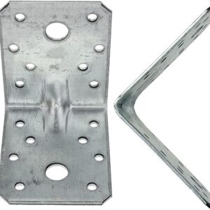 Winkelverbinder 70x70x55, Dicke 2,5 mm, verzinkt, mit Steg / Rippe