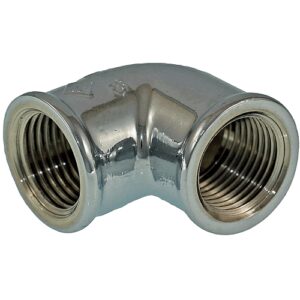 Winkel verchromt 1"