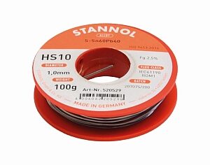 Stannol-Lötdraht 60%SN,40% Pb Spule 1