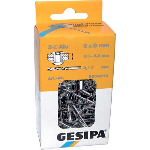 Alu Nieten Gesipa 5x6mm