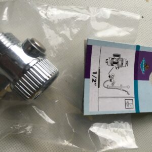 Dusch Stop 1/2" Wassersparer Wasser Stop verchromt