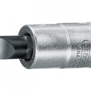 Schraubendrehereinsatz GEDORE 1/2' Schlitz 8,0x1,2mm Länge 60mm