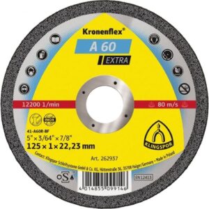 Klingspor Trennscheiben A60EX 125X1,0X22,23mm 262937