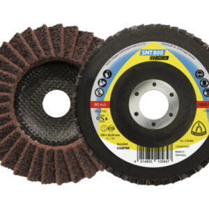 Schleifmopteller Fächerscheibe Klingspor SMT 800 medium Ø 115x22,23 mm a.5Stk.
