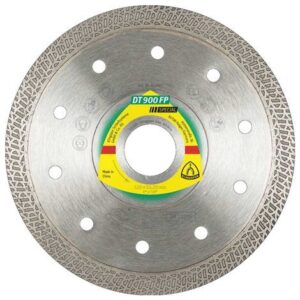 Klingspor DT 900 FP Diamanttrennscheiben, 125 x 1,4 x 22,23 mm 1,4 x 10 mm, profilierter Schneidrand