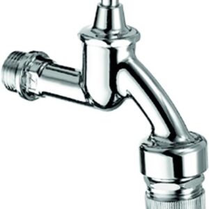 AUSLAUFVENTIL MIT KNEBELGRIFF MIT RFV UND RB 3/4", SCHELL # 03441 MATT-VC
