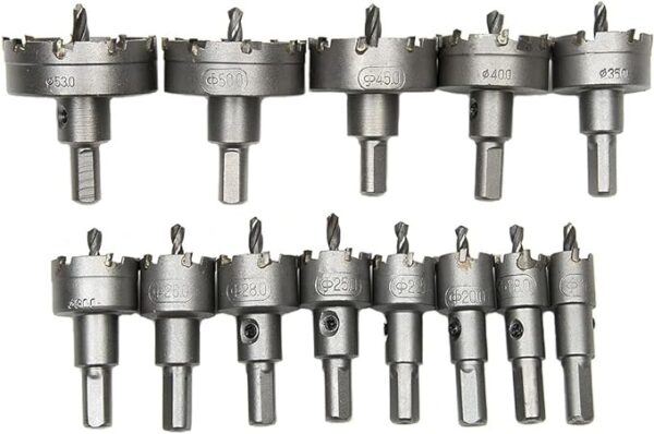 Lochsäge 1 Stück Hartmetall Lochsäge 32 mm TCT Lochsäge Hartmetall Bit Edelstahl Hartmetall Bit Meta