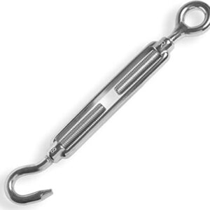 Spannschloss M 8 DIN 1480 Haken / Öse