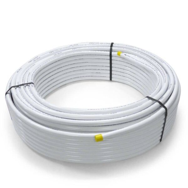 1 m Pipetec Alu-Mehrschichtverbundrohr 16 x 2 mm Rollenrohr Ohne Iso