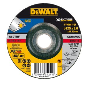 DEWALT DT99581 XR Schruppscheibe Metall gekröpft 125x3,0 mm