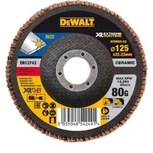 Dewalt Faecherschleifsch 125mm K80 flach DT99584-QZ