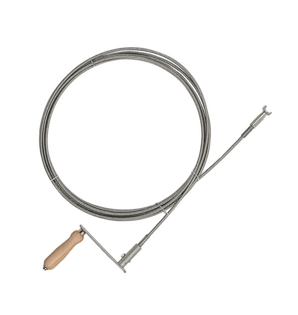 Rohrreinigungswelle mit Kurbel  8mtr.