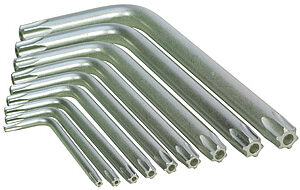 Torx-Stiftschl.Satz 9TLg CV T10-T50