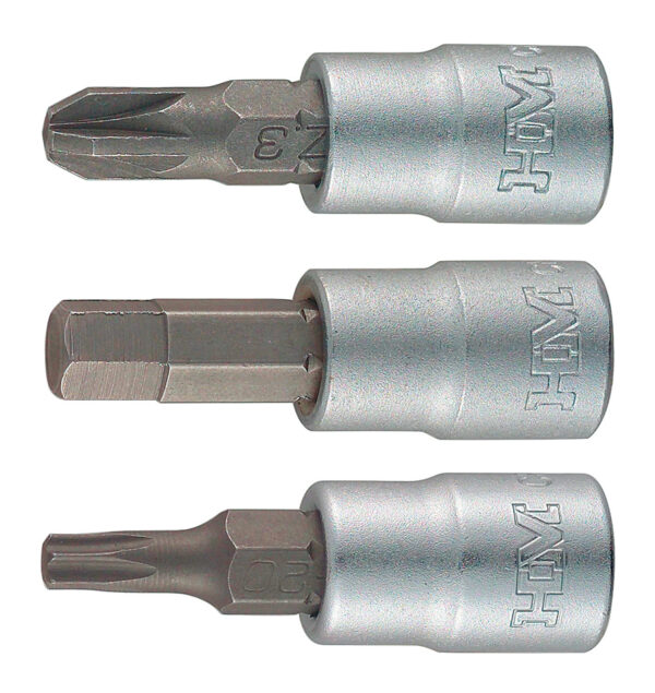 Schraubeinsätze, 1/4“-Antrieb TX27