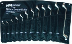 Ringschlüsselsatz, 12-tlg., 6 bis 22 mm