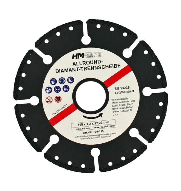 Diamanttrennscheibe „Allround“  230mm