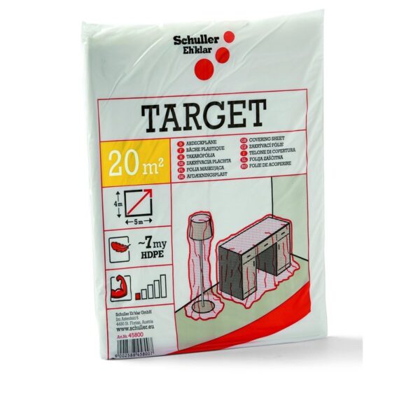 Schuller Eh`klar Target S7 4x5m (20m²) Abdeckfolie leicht, ca. 7my