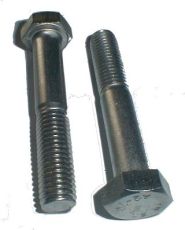 Sechskantkopf, M 10 x 80 mm, Teilgewinde, SW 17, Edelstahl A2, gebeizt, passiviert, 1 Stk.