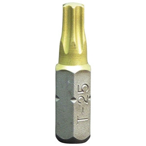 Projahn 1/4" Bit TIN TX L25 mm T30, 1 Stück