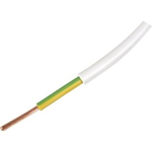 Feuchtraum-Leitung NYM-J 1x6, Erdungsleitung, a.1lfm
