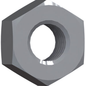 Sechskant-Mutter DIN 934 , M 12 mm, Edelstahl A2, gebeizt, passiviert, 1 Stk.