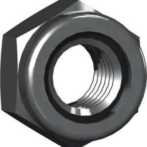 Sechskant-Sicherungsmutter DIN 985 , M 8 mm, Edelstahl A2, gebeizt, passiviert, 1 Stk.