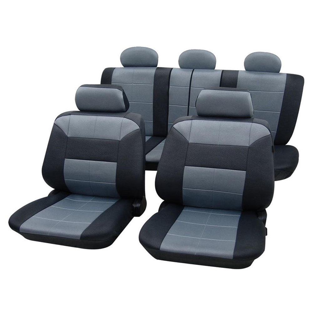 Universal-Stoff-Sitzbezug in Lederoptik Desert