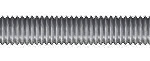 Sechskantkopf, M 10 x 20 mm, Vollgewinde, SW 17, Edelstahl A2, gebeizt, passiviert, 1 Stk.