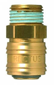 Druckluftkupplung Außengewinde 3/8"