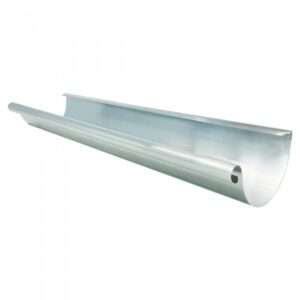Titanzink-Zink Dachrinne halbrund RG 250 mm - Länge: 1 Meter