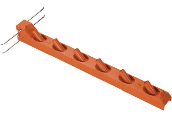 GARDENA Geräteleiste Zum platzsparenden Aufbewahren für 6 combisystem-Geräte und Stiele. Komplett mi