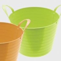 Gartenkorb Flexi pink
