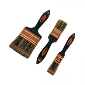 Flachpinsel Set. 3tlg