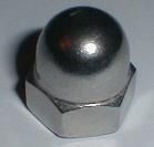 Hutmutter DIN 1587 , M 14 mm, Edelstahl A2, gebeizt, passiviert, 1 Stk.