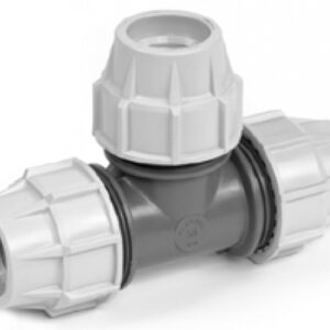 Plasson T-Stück 90°  40mmX40mmX40mm Serie 18