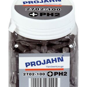 Projahn 1/4" Bit L25 mm Pozidriv Nr 2, 1 Stk. PZ