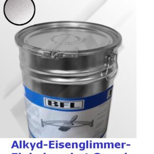 BFL: GlanzZink HELL ca. RAL 9006  Hellsilber 0,5 ltr.