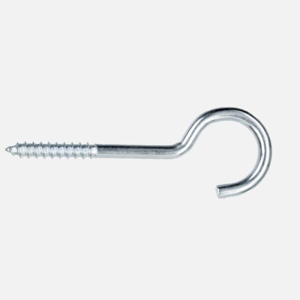Wäscheleinenhaken Eisen verz.  6,3/120 mm