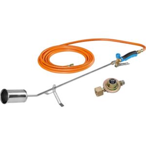 CFH GV900 Unkrautbrenner mit freiem Druckregler und 5 Meter Gasschlauch