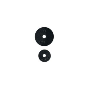 OHA®-Oualitäts-Wasserhahnscheiben mit Loch 1/4 “+3/8" 13 aussen  5 innen   4,0 Stärke schwarz