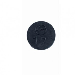 OHA®-Qualitäts-Wasserhahn-Vollscheiben Größe: 3/8 “ in mm: 14  Stärke 4  schwarz