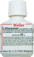 Weller LW25 T0054002799N Lötlösung zum Weichlöten von Eisen, Stahl, Kupfer, Messing und Weißblech