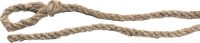Bindestrick mit Schlaufe, 2,5 m, Hanf, ø 8 mm