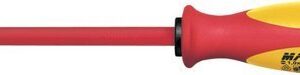 Schraubendreher Elektro Flach 4,0 mm	100 mm	4,0 mm	0,8 mm	103 x 23 mm