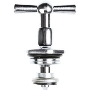 Knebel-Oberteil ½" verchromt